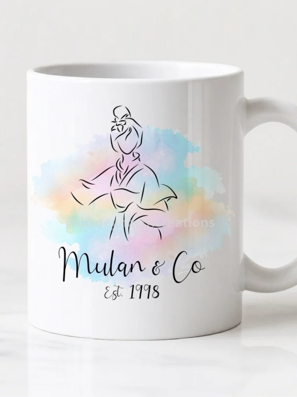 Disney Mulan Princess Ceramic Mug